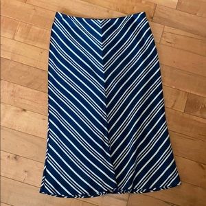 Banana Republic silk skirt